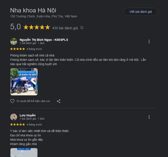 Đánh giá khách hàng