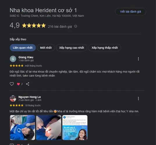 Đánh giá khách hàng