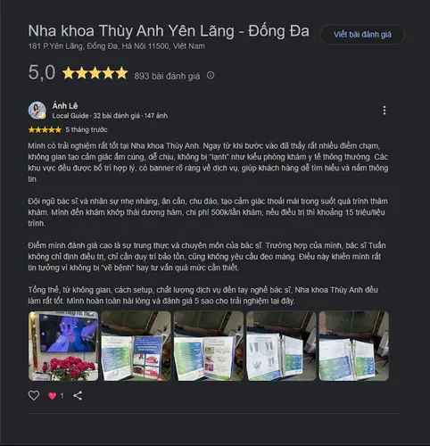Đánh giá khách hàng