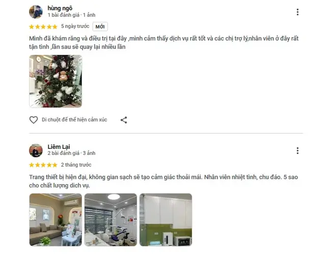 Phản hồi thực tế từ khách hàng về dịch vụ Zensmile